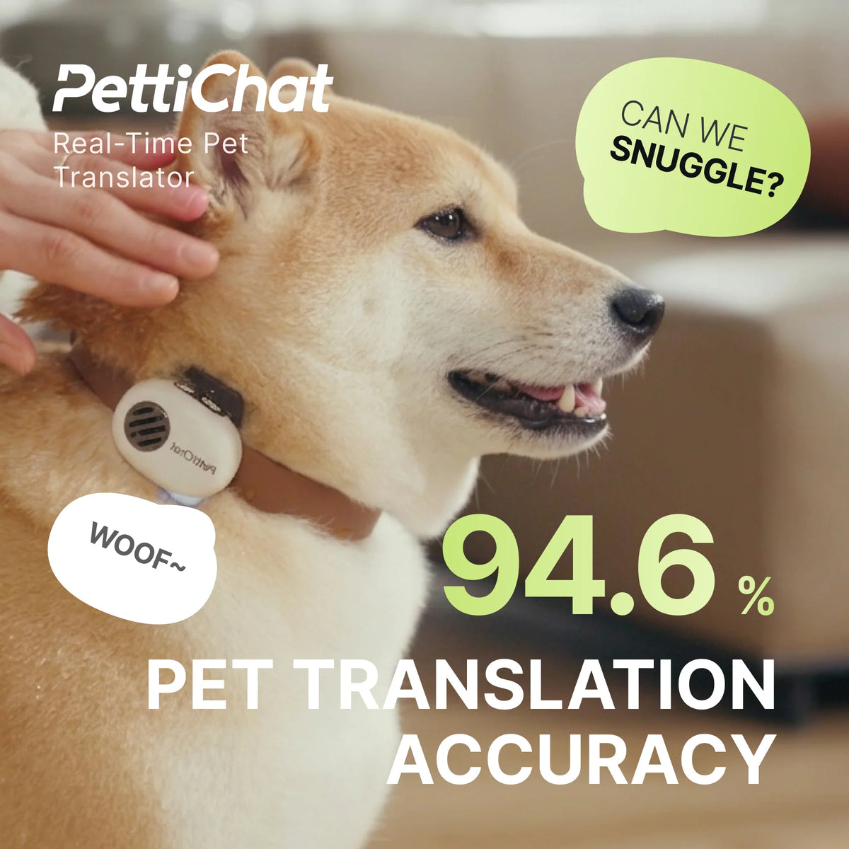 Smart Pet Translator – AI Voice Device for Dogs & Cats, 4G Waterproof